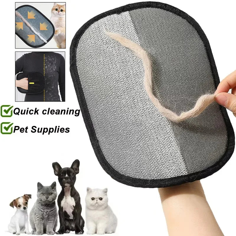 Pet Hair Remover Portable Washable Clothes Gloves