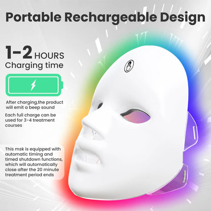 7-Color LED Skin Rejuvenation Mask