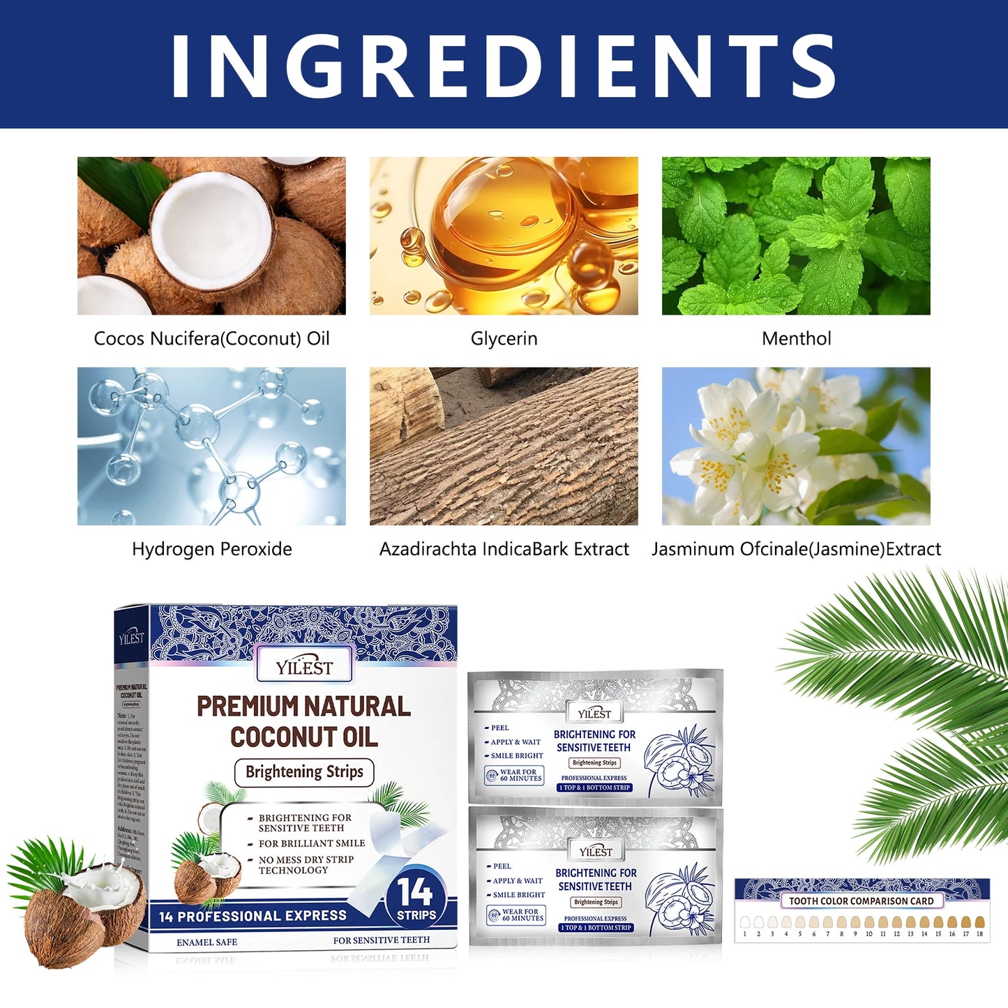 14 Strips Teeth Whitening Strips