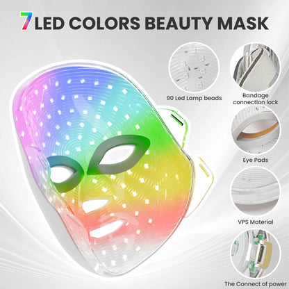7-Color LED Skin Rejuvenation Mask