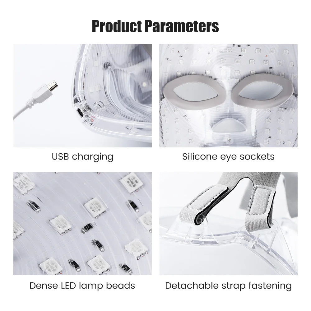 7-Color LED Skin Rejuvenation Mask