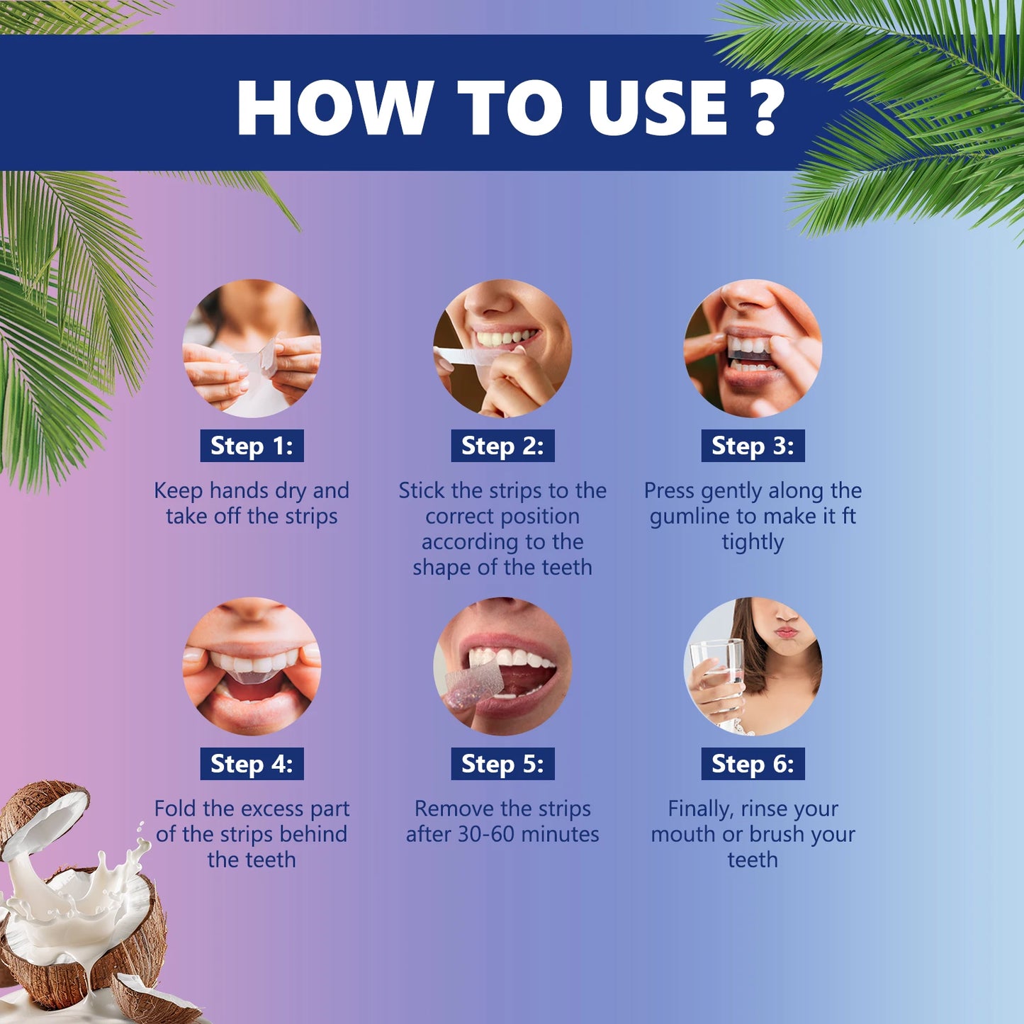 14 Strips Teeth Whitening Strips