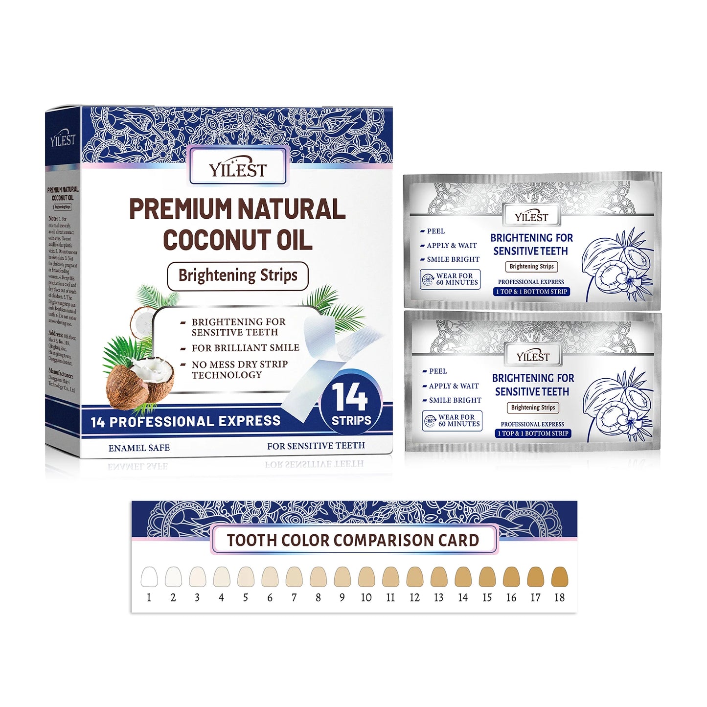 14 Strips Teeth Whitening Strips