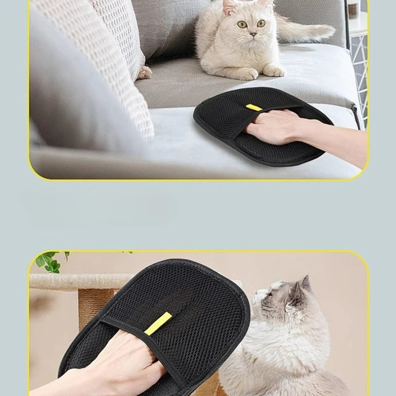 Pet Hair Remover Portable Washable Clothes Gloves