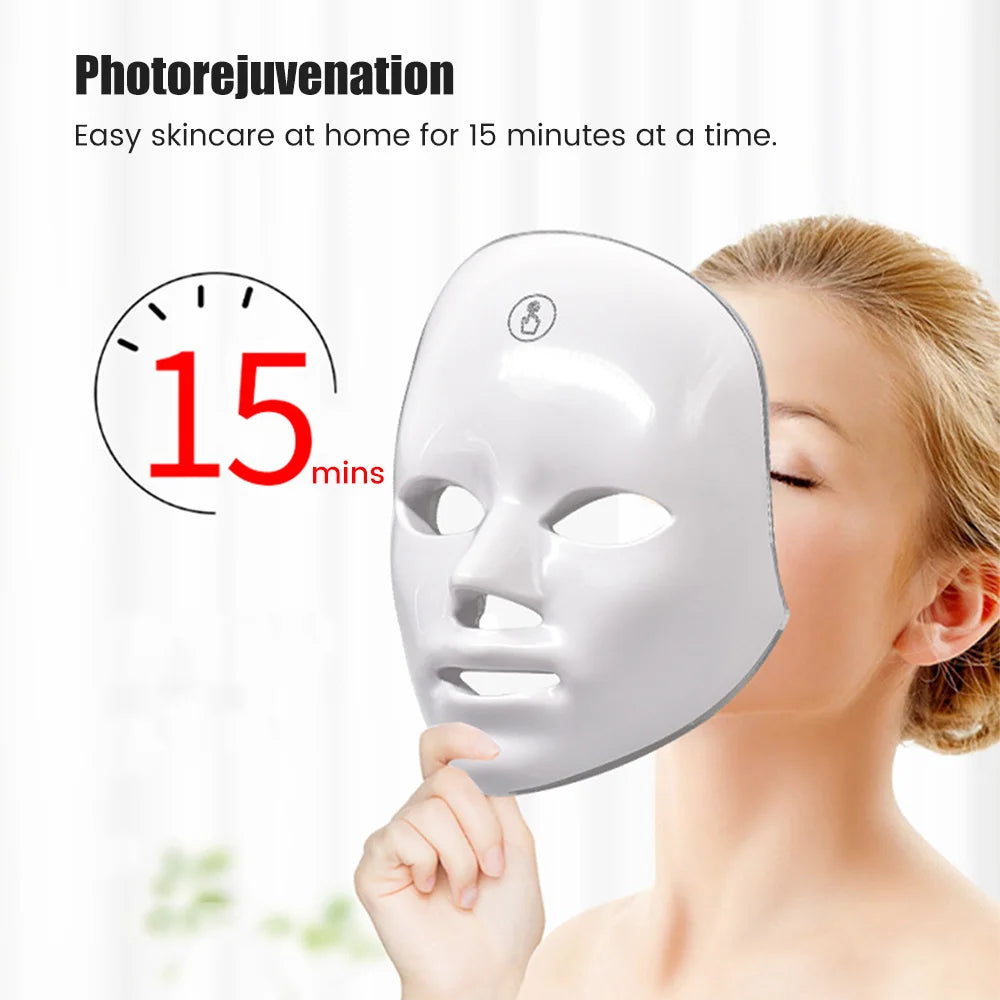 7-Color LED Skin Rejuvenation Mask