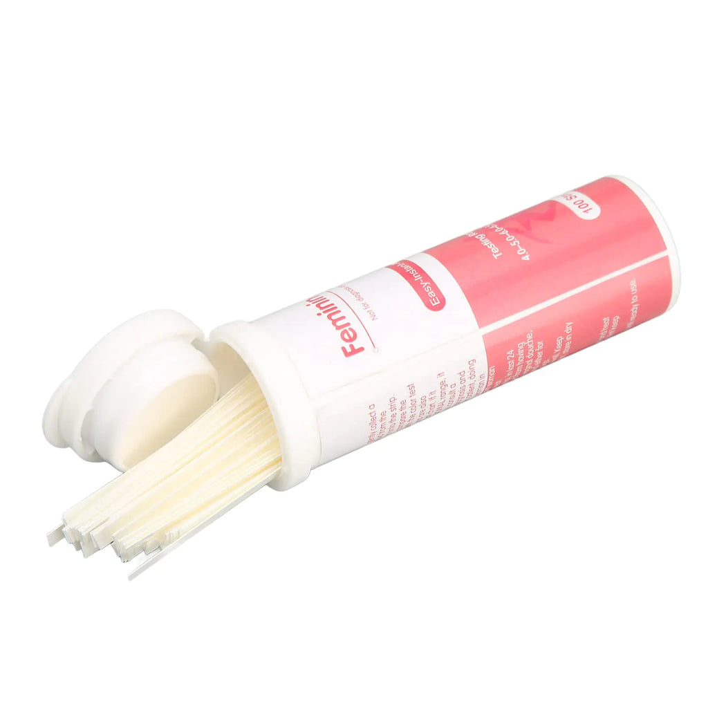 100pcs Disposable Vaginal Health Test Strips Test Strips for Women Monitor Feminine Vaginal Intimate Health Prevent Accurate Acidity Feminine